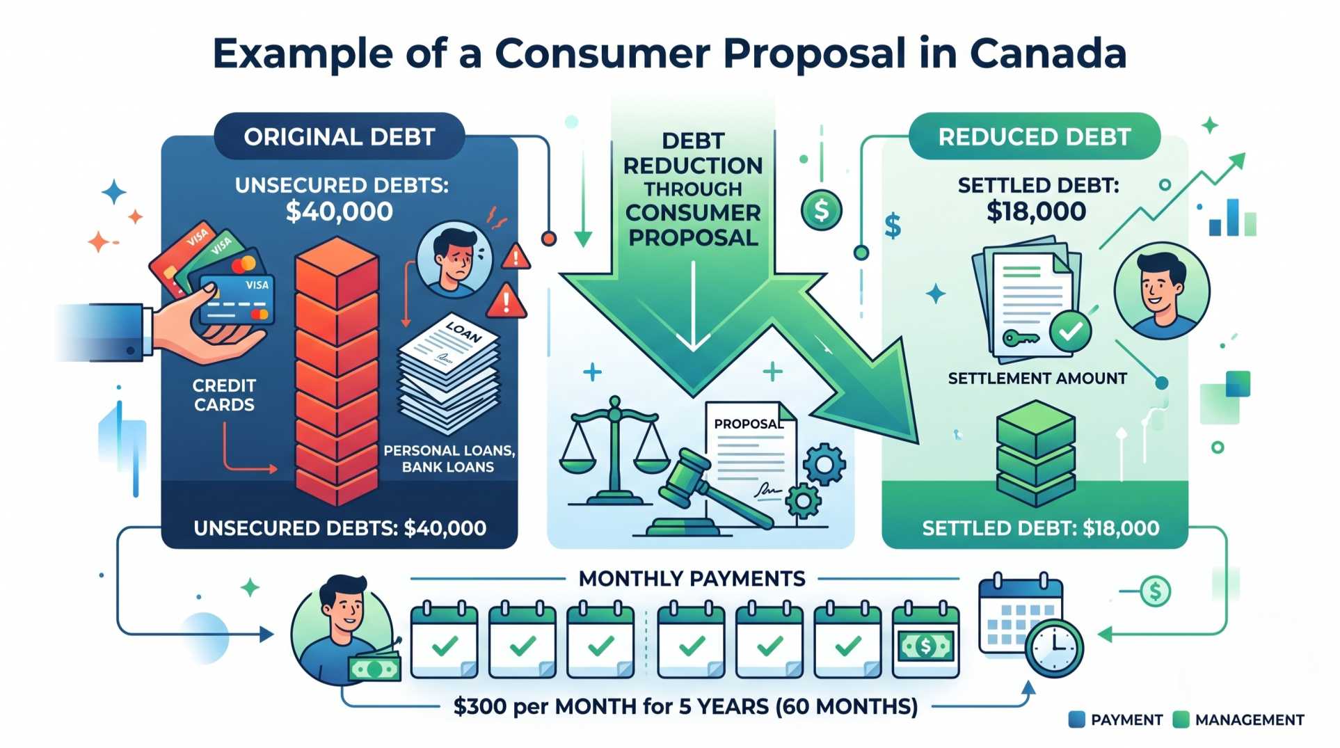 Example of a Consumer Proposal in Canada