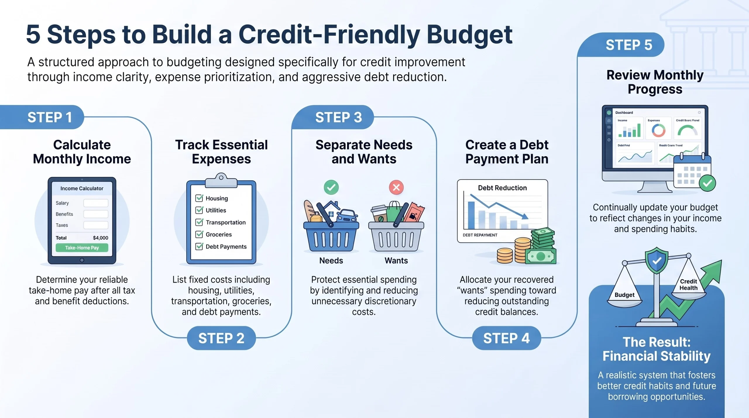 Building a Credit-Friendly Budget