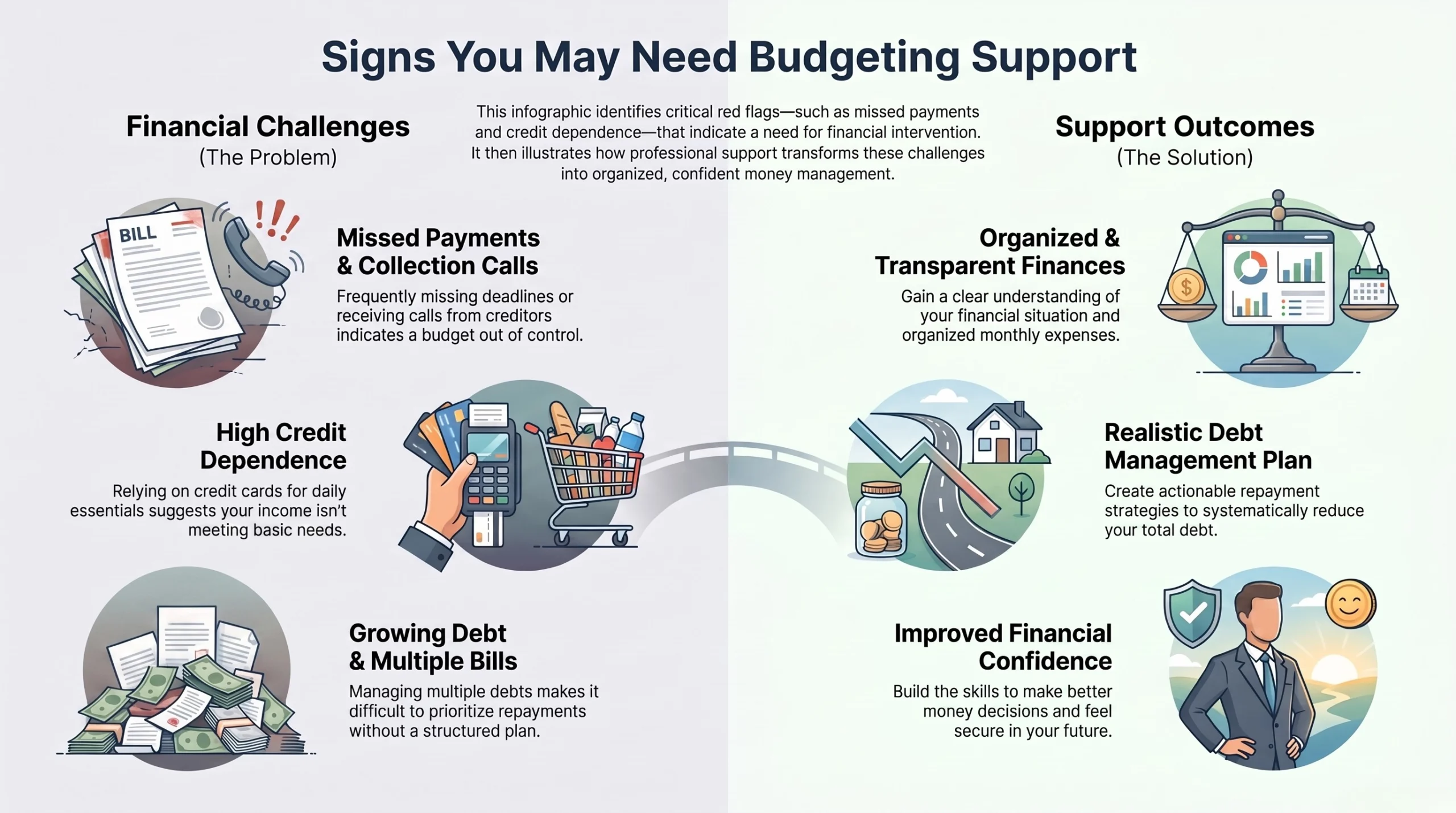 Signs You Need Budgeting Support