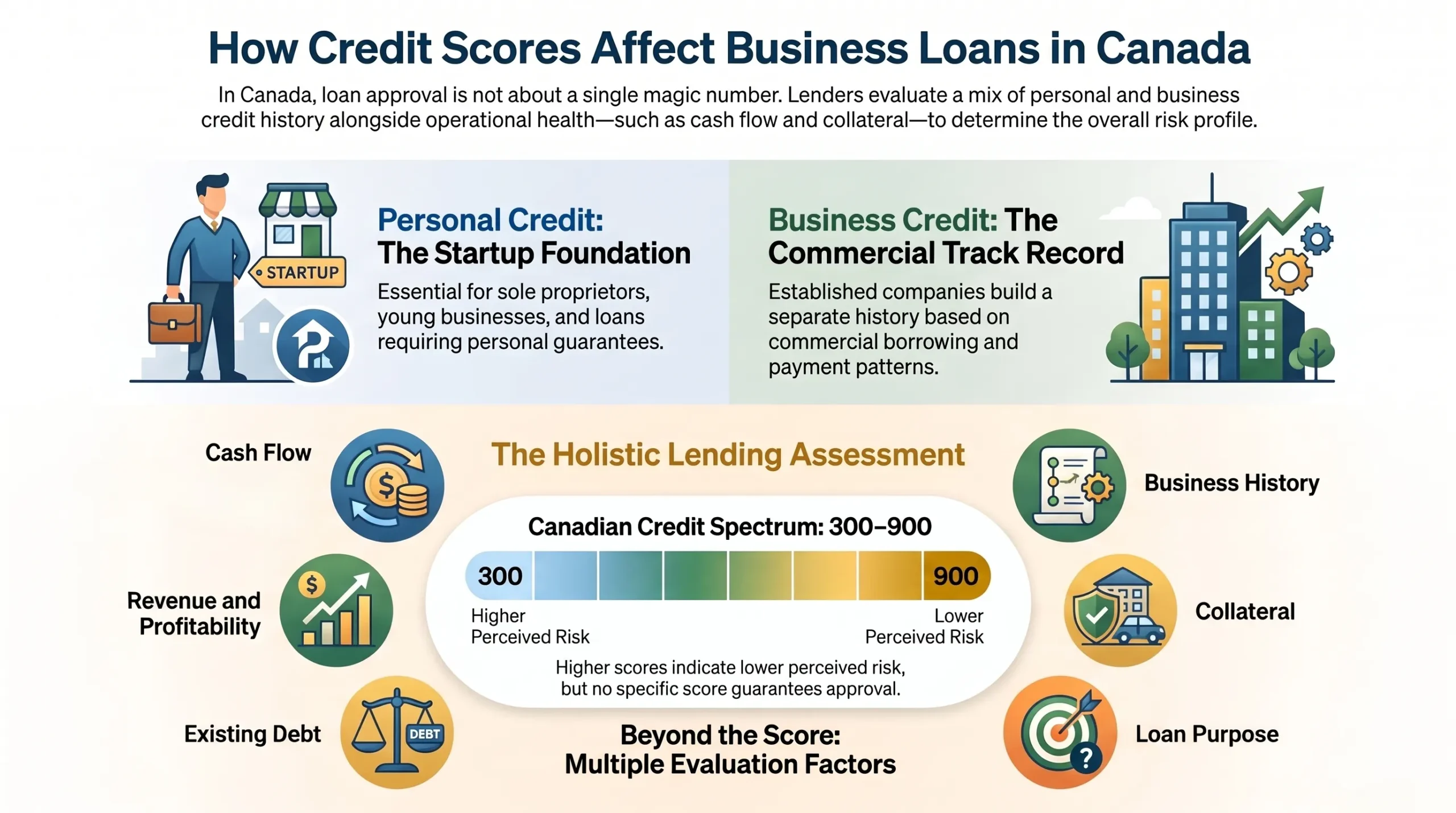 Canadian Business Loan Credit Factors